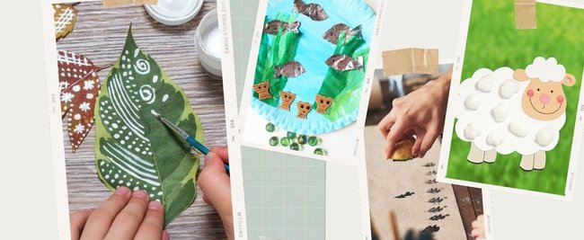 Basteln mit Kleinkindern: Das ganze Jahr Freude mit diesen 15 einfache DIY-Anleitungen