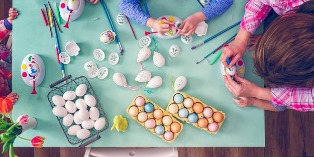 Osterdeko selbst machen: 17 kreative Bastel-Ideen für Erwachsene und Kinder