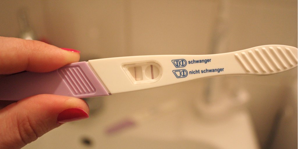 Schwangerschaftstest aber nicht schwanger positiver Blasse Linie