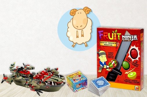 Diese Spielzeuge eignen sich für Widder-Kinder.