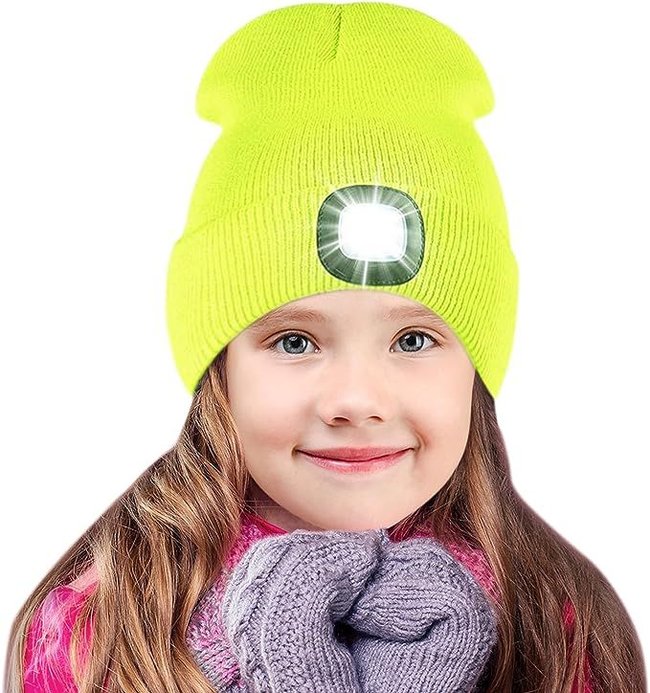Mütze mit LED-Licht für Kinder