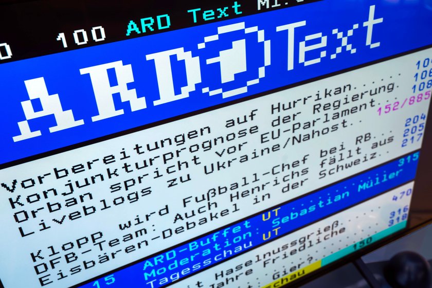 ARD Text, Teletext, Videotext im Ersten