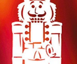 Fensterbilder für den Winter - Scherenschnitt