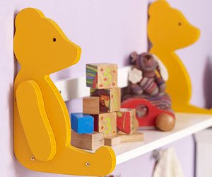 Bücherregal selber bauen: Cooles Bären-Board fürs Kinderzimmer