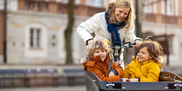 Lastenfahrrad für Kinder: Das sind unsere Favoriten unter den Transportbikes