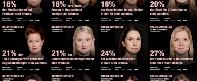 #KeineVonVielen: 20 Frauen, die auf ihrem Gebiet Vorreiterinnen sind