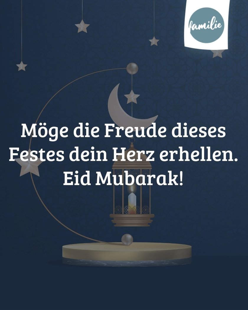 Eid Mubarak Wünsche