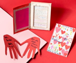 6 DIY-Ideen, ich liebe dich zu sagen: Valentinstag-Karte selber basteln