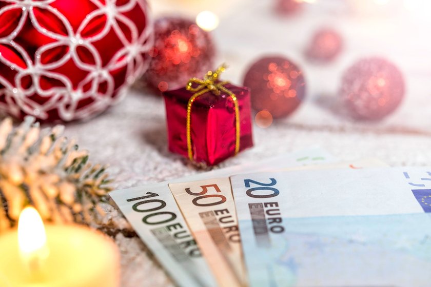 Weihnachtsgeschenke basteln mit Kindern: Geldgeschenk