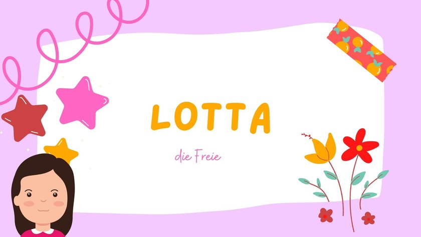 #11 Die schönsten Mädchennamen, die auf A enden: Lotta