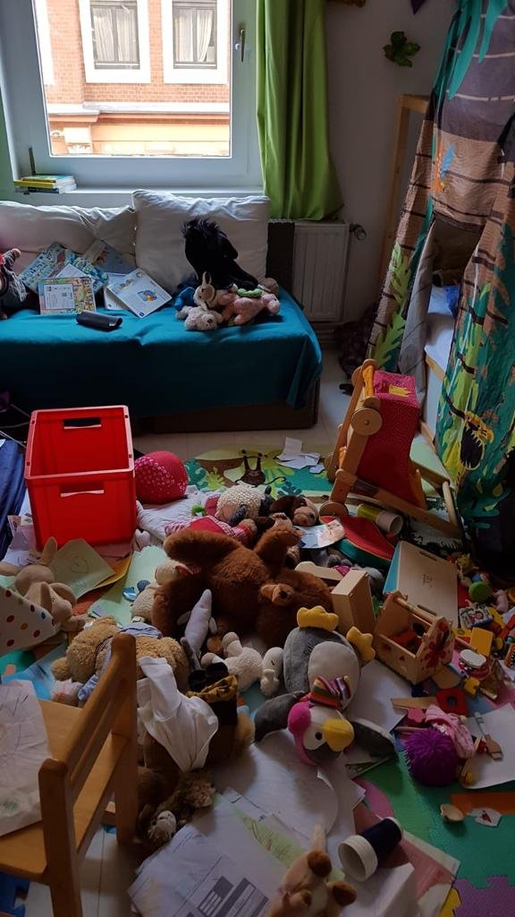 Chaos Kinderzimmer