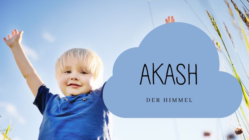 #3 Vornamen, die „Himmel" bedeuten: Akash