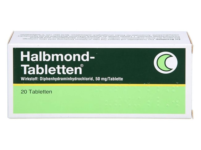 Schlaftabletten rezeptfrei – Halbmond