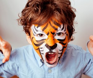 Tiger schminken leicht gemacht: So geht's Schritt für Schritt