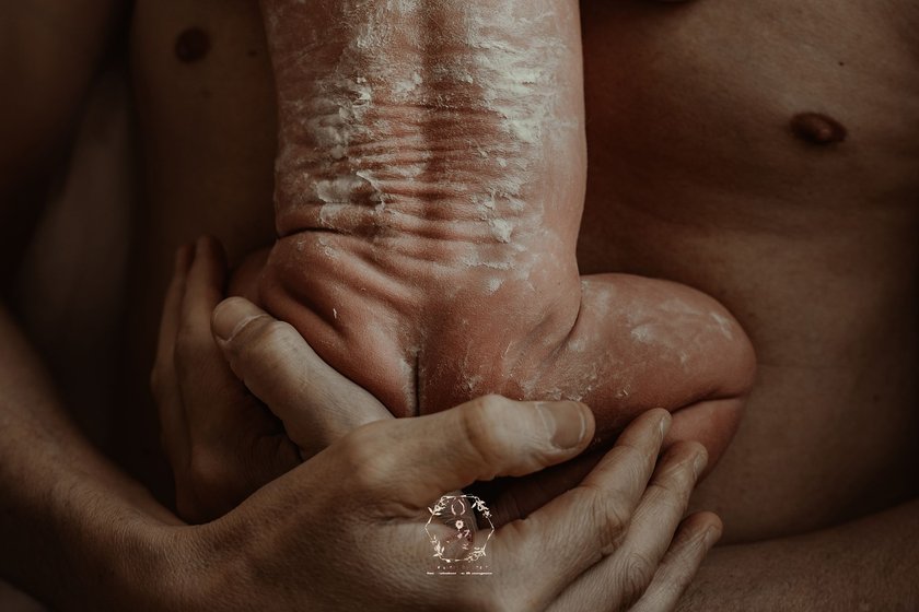 Geburt Bilder: Fresh in Fathers Arms