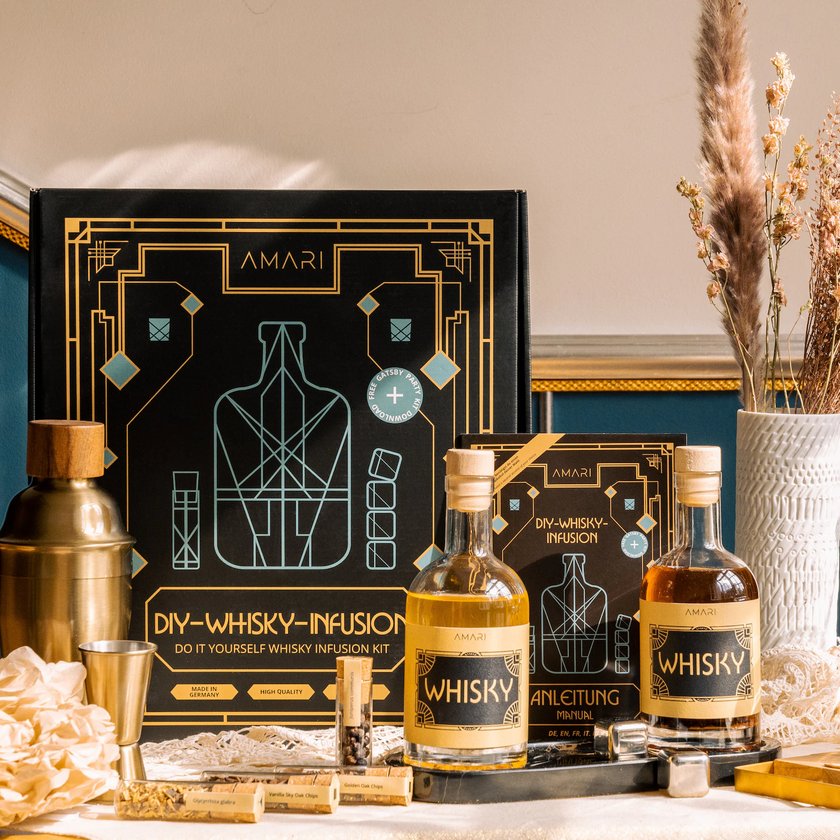 Geschenke für den Schwiegersohn: Whisky-DIY-Set