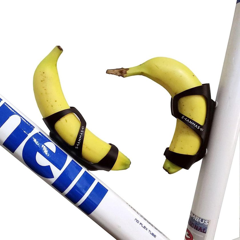 Gadgets fürs Fahrrad: Bananenhalterung