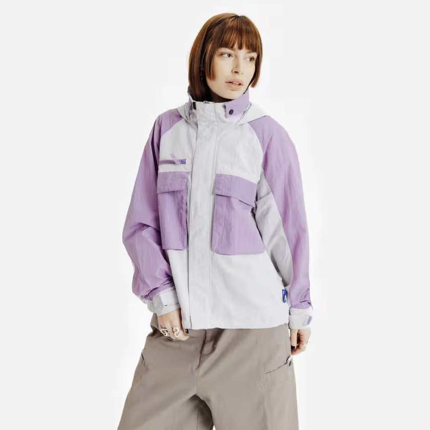 Jacke - Decathlon x Tetsunori beige/violett