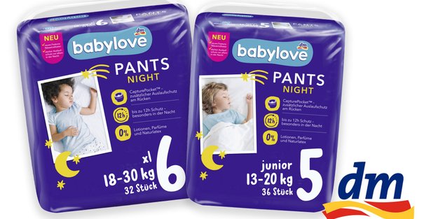 Diese Pants für die Nacht rettet euch und eurem Baby den Schlaf – nur bei dm