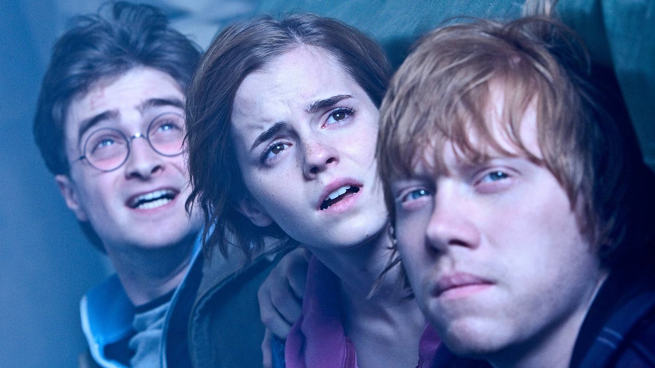 Harry bringt und seine Mitschüler:innen Hermine und Ron