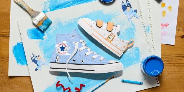 Der coolste Fan-Move 2025: Eigenen Bluey‑Sneaker designen