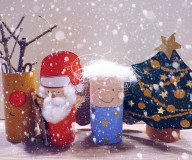 Nachhaltiges DIY: Weihnachtsdekoration aus Klopapierrollen basteln