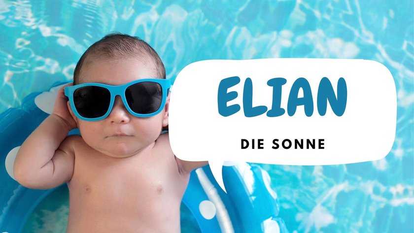 #10 Vornamen, die „Sommer" bedeuten: Elian