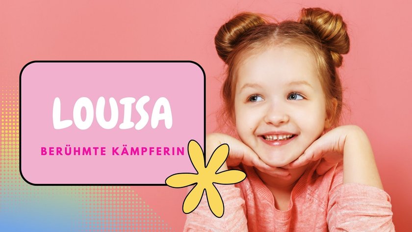 #9 Mädchennamen der 90er: Louisa