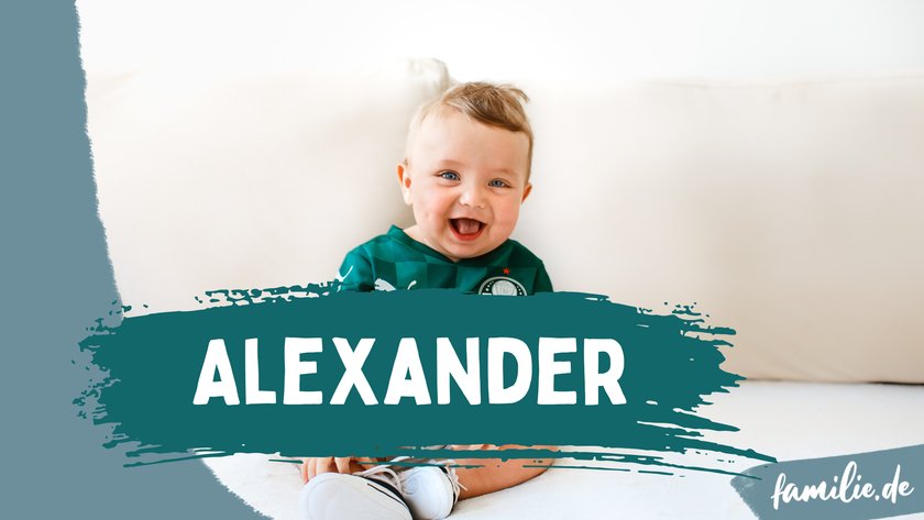 Jungennamen die auf R enden - Alexander