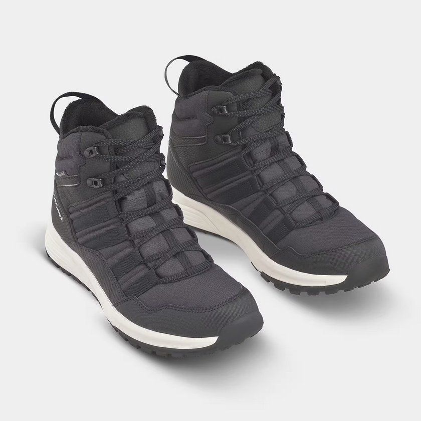 QUECHUA Wanderschuhe Herren halbhoch warm wasserdicht