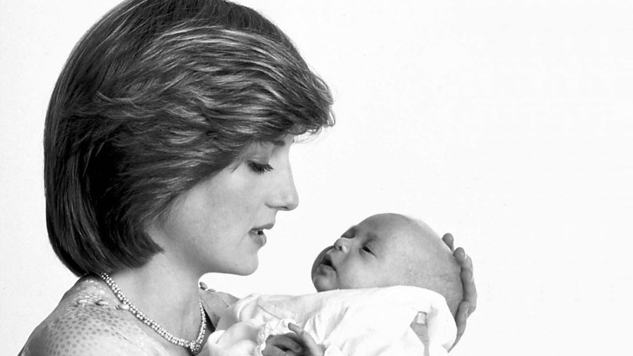 Diana als starke Mutter mit ihrem Neugeborenen William