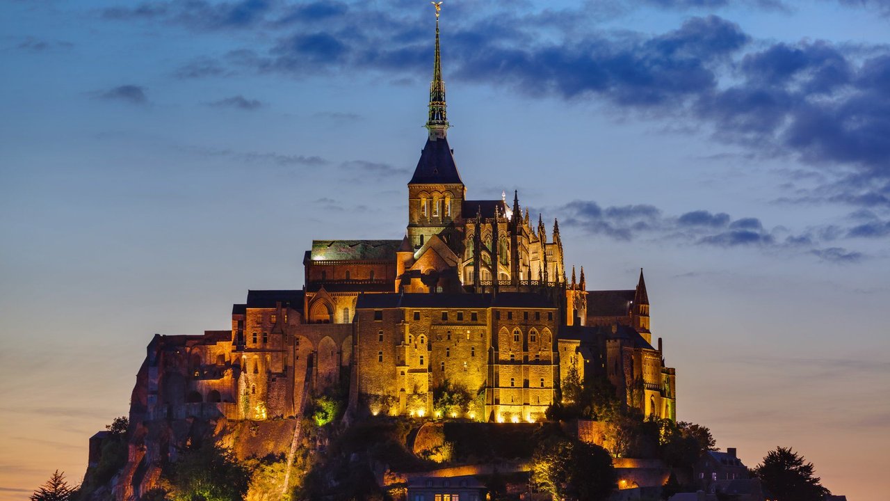 Mont&#x20;Saint&#x20;Michel&#x20;Abbey&#x20;-&#x20;Normandie&#x20;Frankreich