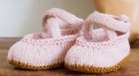 Baby-Ballerinas stricken: Anleitung für die süßesten Ballerinas aller Zeiten