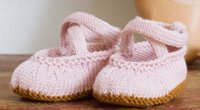 Ballerinas stricken: Eine Anleitung für entzückende Baby-Schühchen