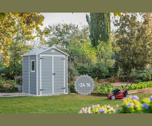 Jetzt 170 € sparen! Amazon verkauft beliebtes Keter Gartenhaus zum Hammerpreis