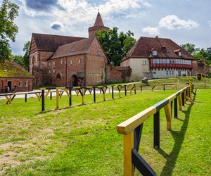 Die nördlichste Burg Deutschlands steht in Mecklenburg-Vorpommern