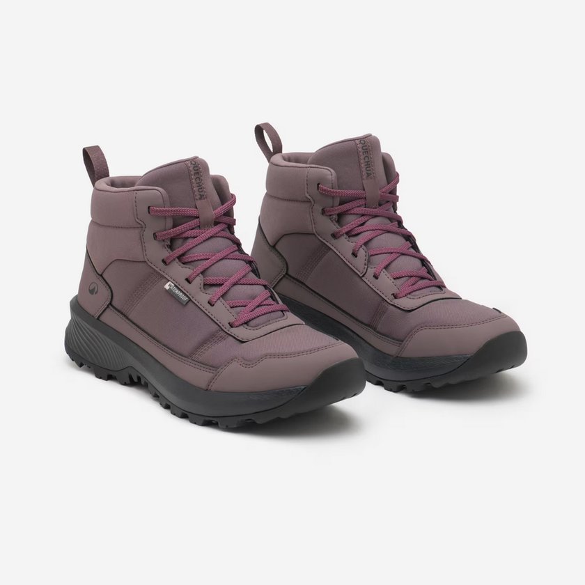 QUECHUAWanderschuhe Damen halbhoch wasserdich