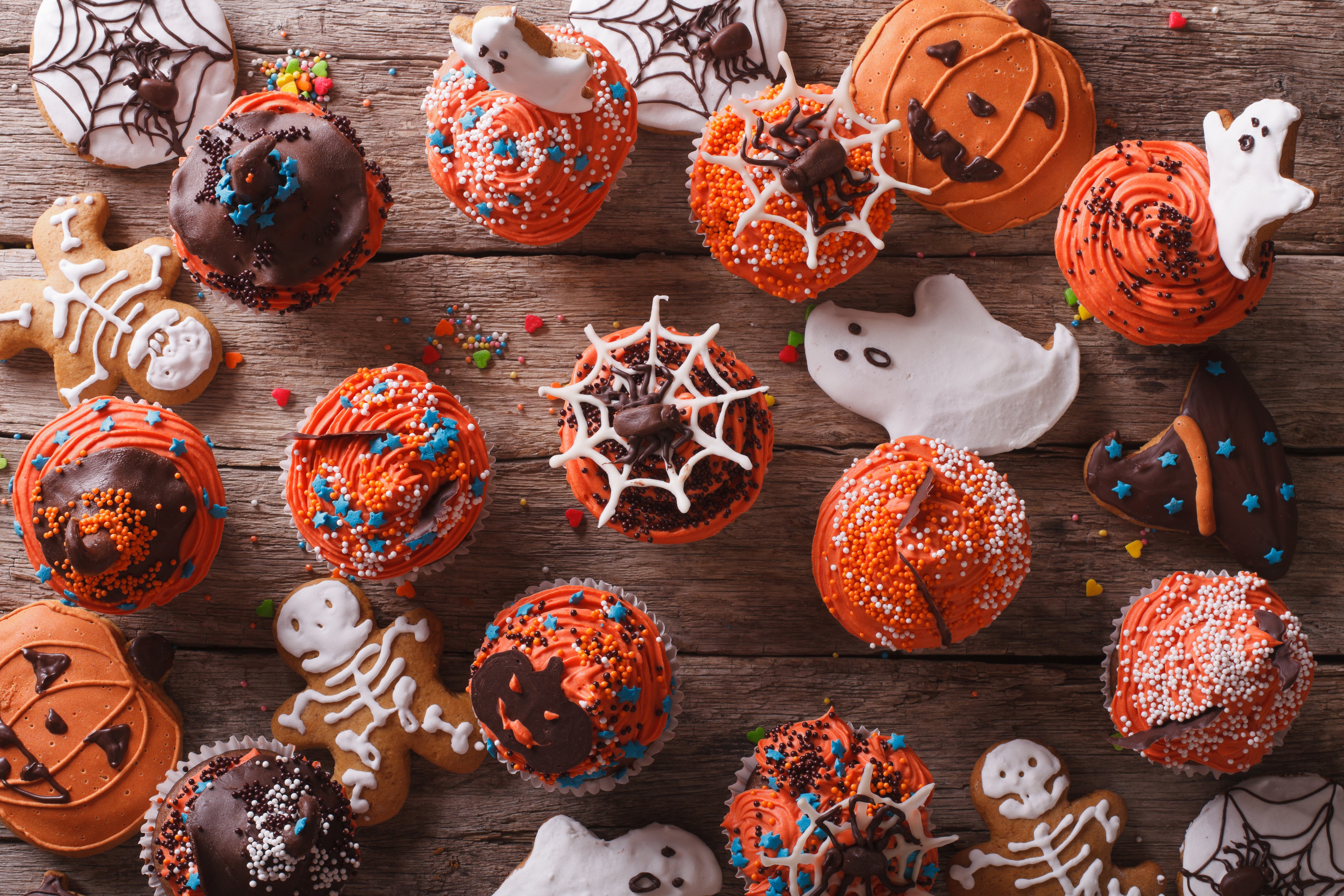 Halloween-Deko - Cupcakes