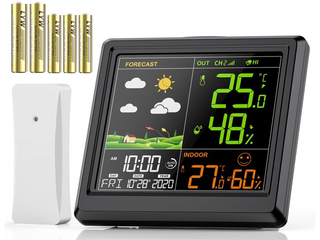 Wetterstation-Test – Senticum Wetterstation Funk mit Außensensor