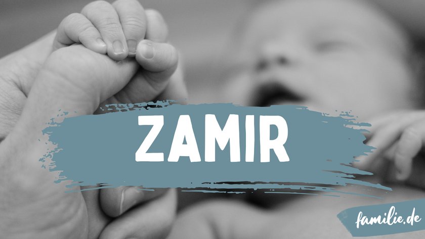 Der Name „Zamir“ stammt aus dem Persischen und bedeutet „guter Freund“ oder „Weisheit“.