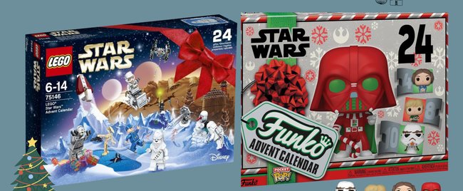 13 fantastische Star-Wars-Adventskalender für jedes Budget