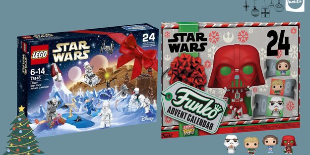 13 fantastische Star-Wars-Adventskalender für jedes Budget