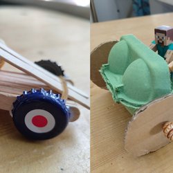 Autos basteln mit Kindern: 5 coole DIY-Ideen