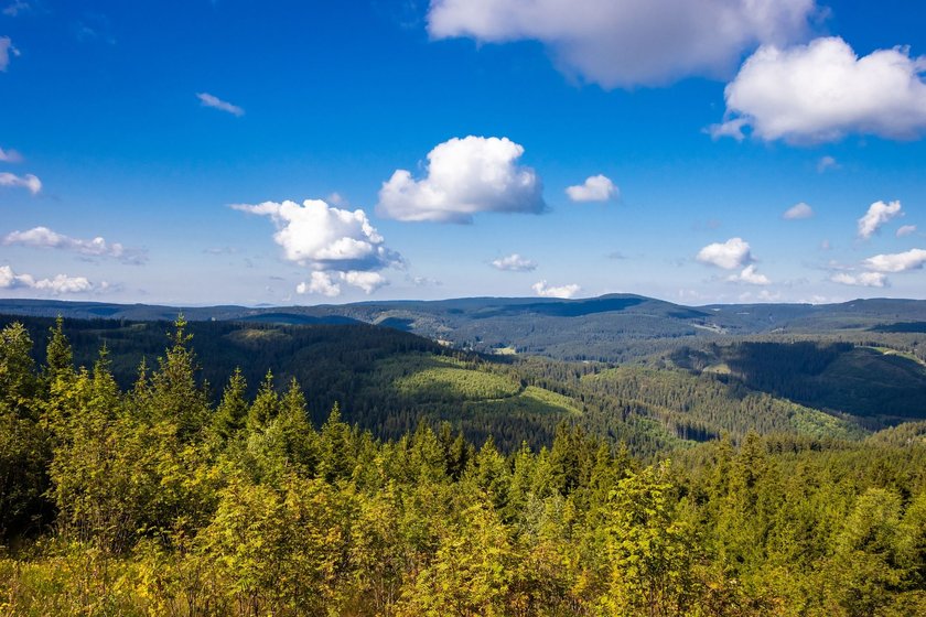 Panoramablick in das Biosphärenreservat Rhön