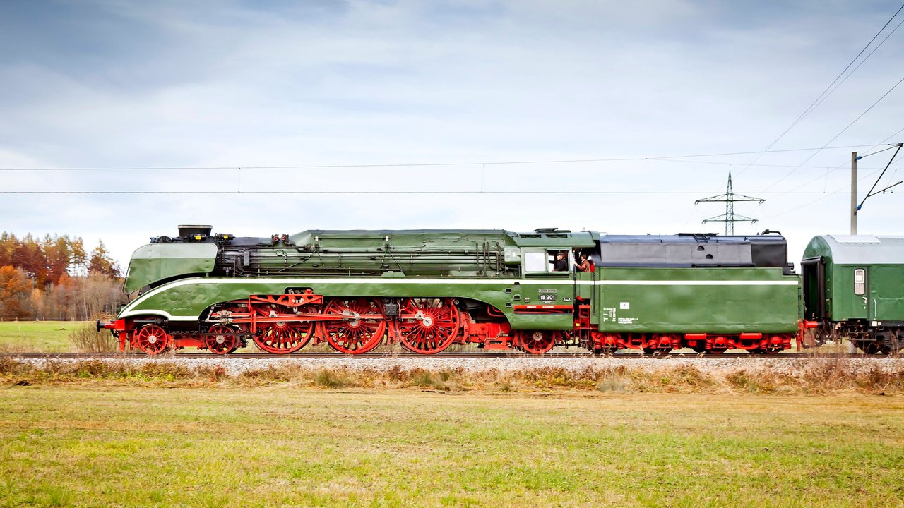 Schnellzuglokomotive DR 18 201 Mould King