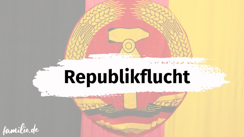 Witzige DDR Begriffe - Republikflucht