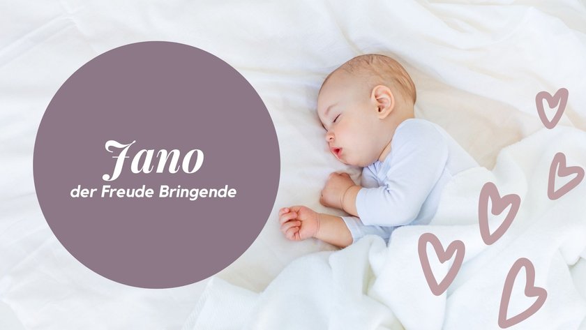 Diese 20 Babynamen stehen für „Freude": Jano