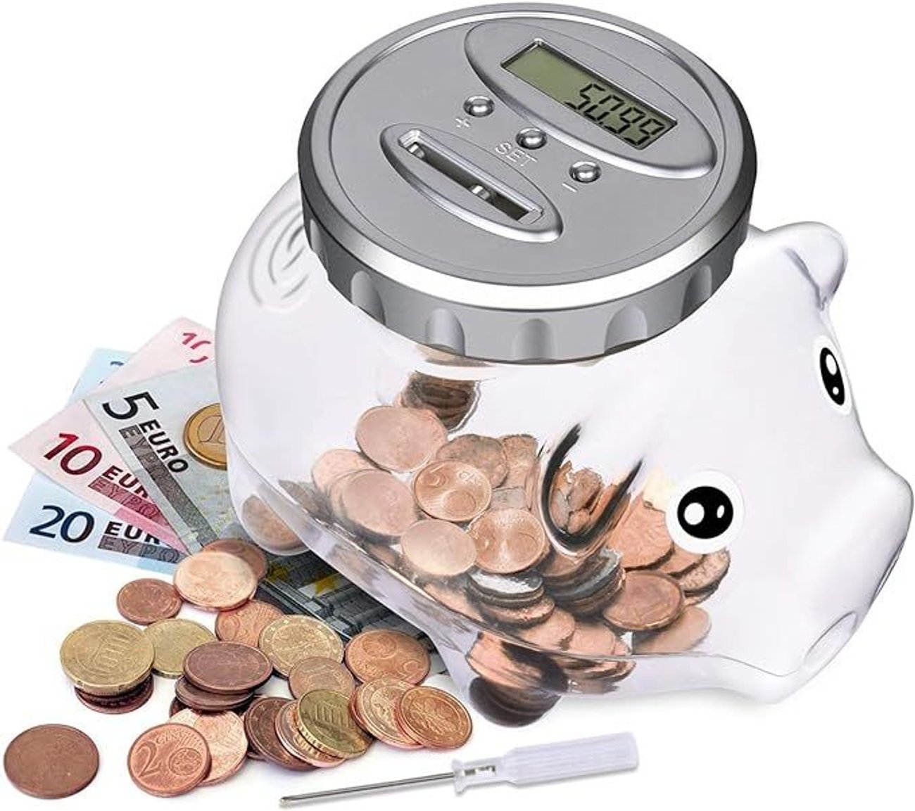 Spardose Die Man Nicht öffnen Kann 9 Spardosen mit Zählwerk: Damit zählt sich euer Geld von selbst