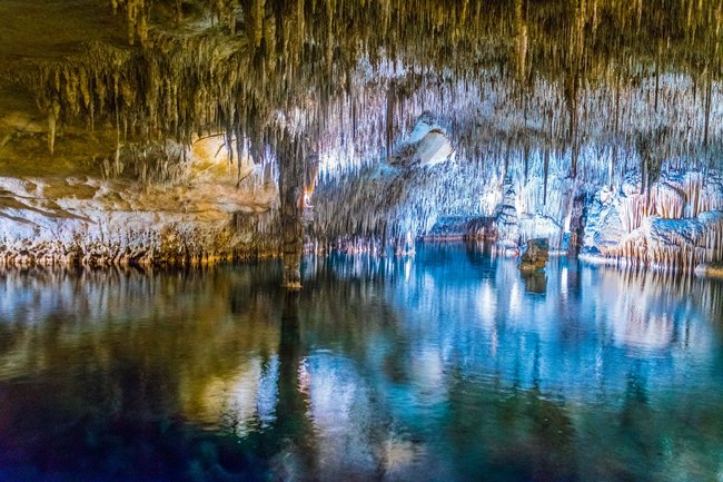 Drachen Tropfsteinhöhlen Cuevas del Drach auf Mallorca