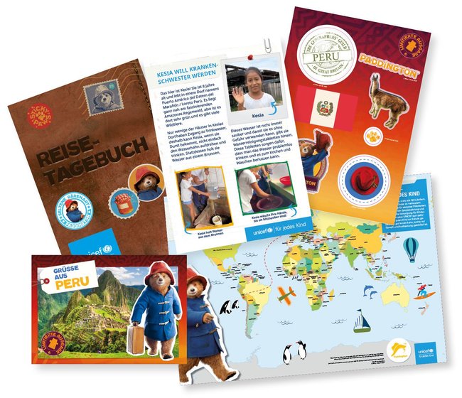 Paddington in Peru: Gewinnspiel für Kinotickets und Postkarten von Unicef